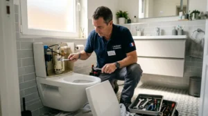 Prix pour changer une chasse d eau par un plombier
