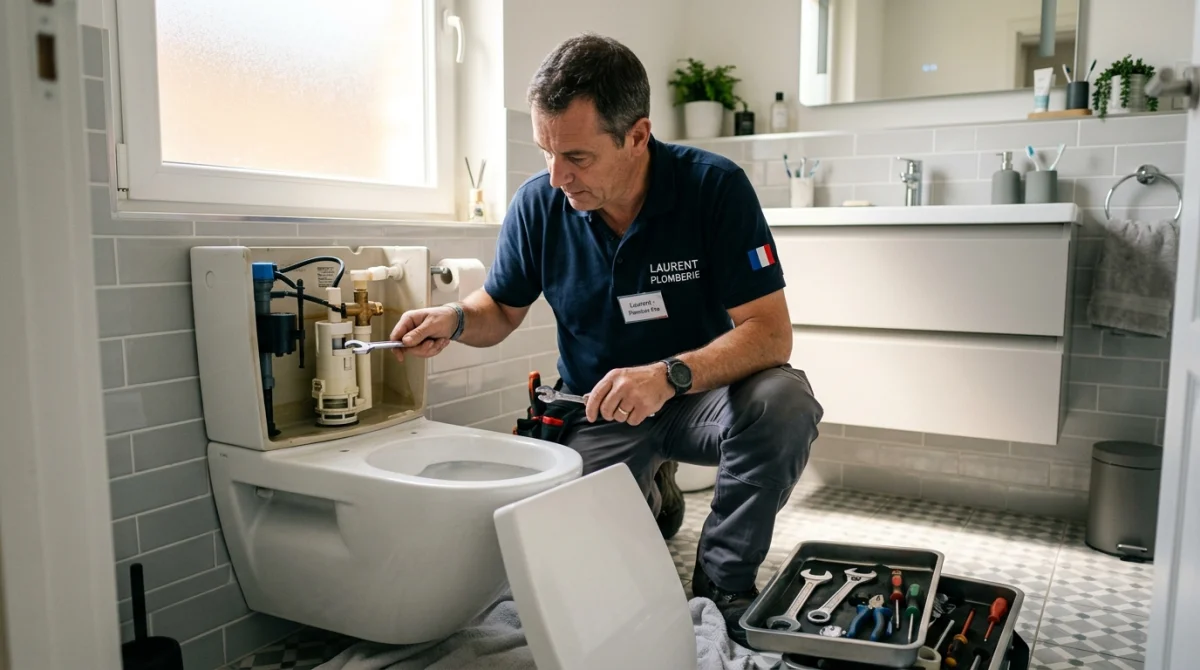 Prix pour changer une chasse d eau par un plombier