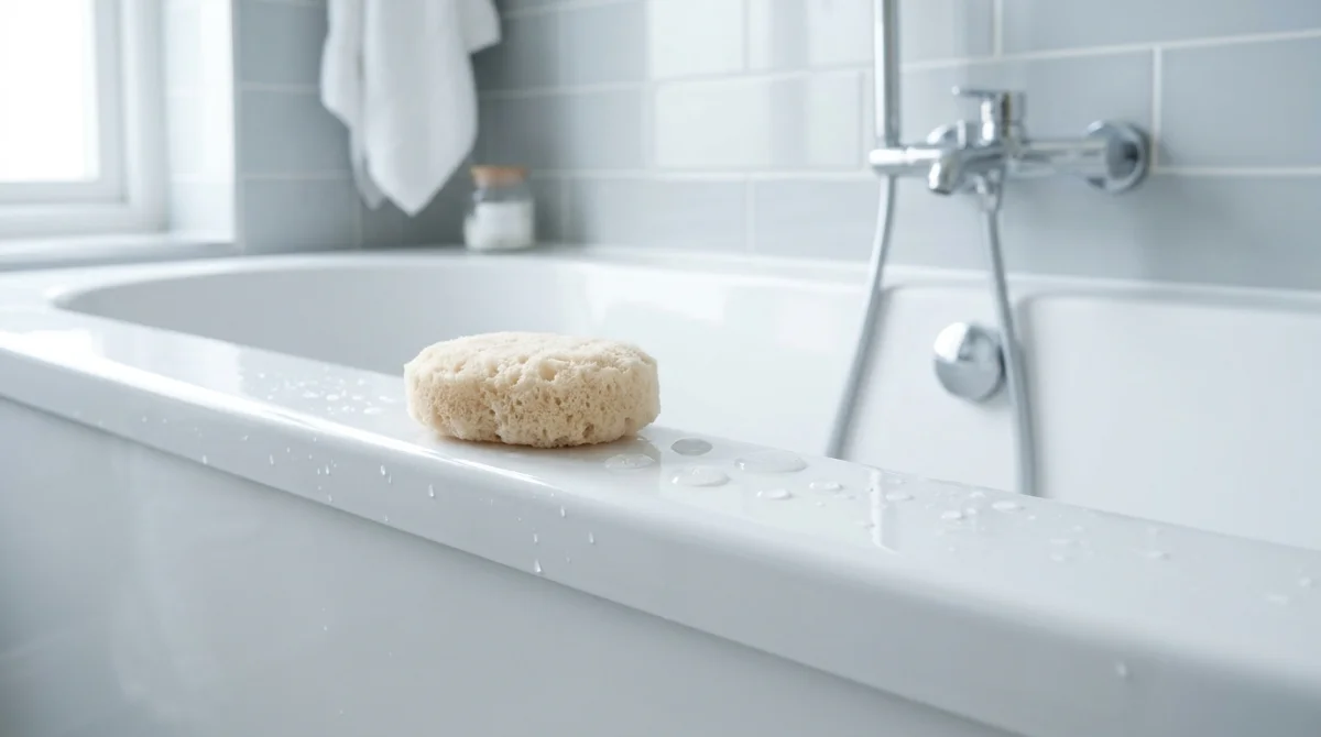 comment nettoyer une baignoire très encrassée