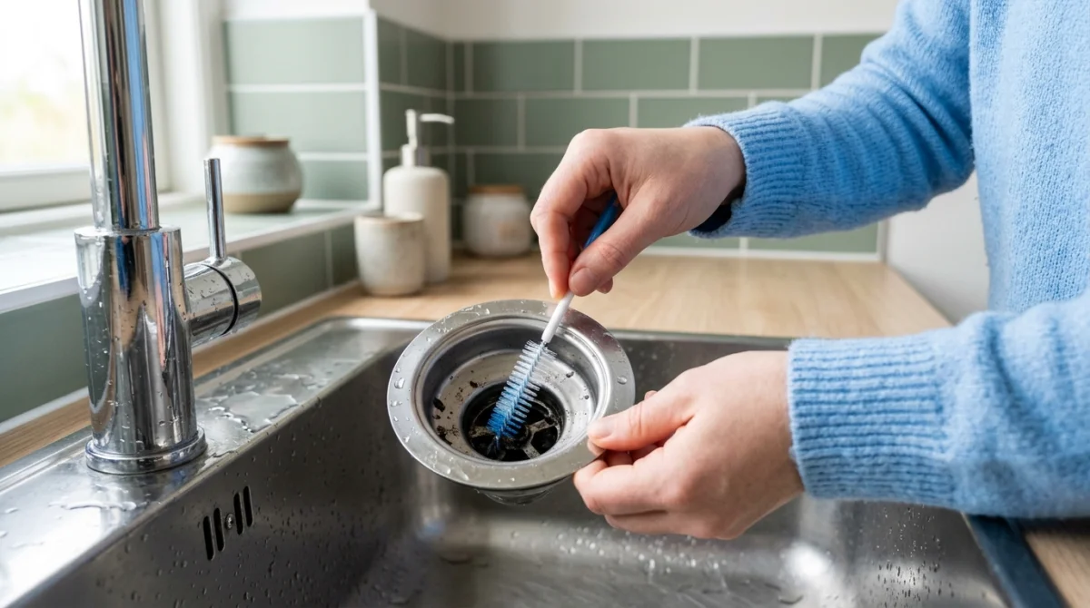 comment nettoyer le trou du lavabo