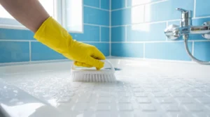 comment nettoyer un bac de douche antidérapant