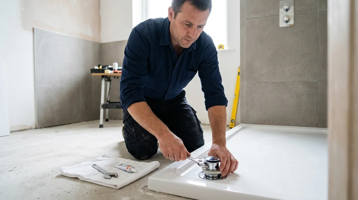 comment poser un receveur de douche sur dalle béton