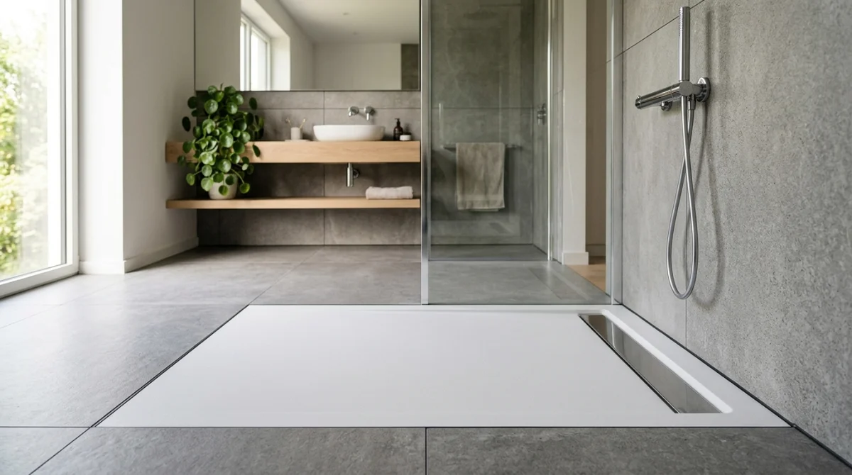 comment poser un receveur de douche