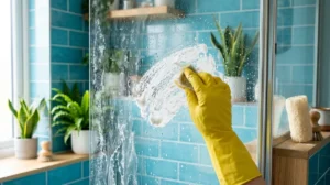 comment enlever le calcaire sur une paroi de douche