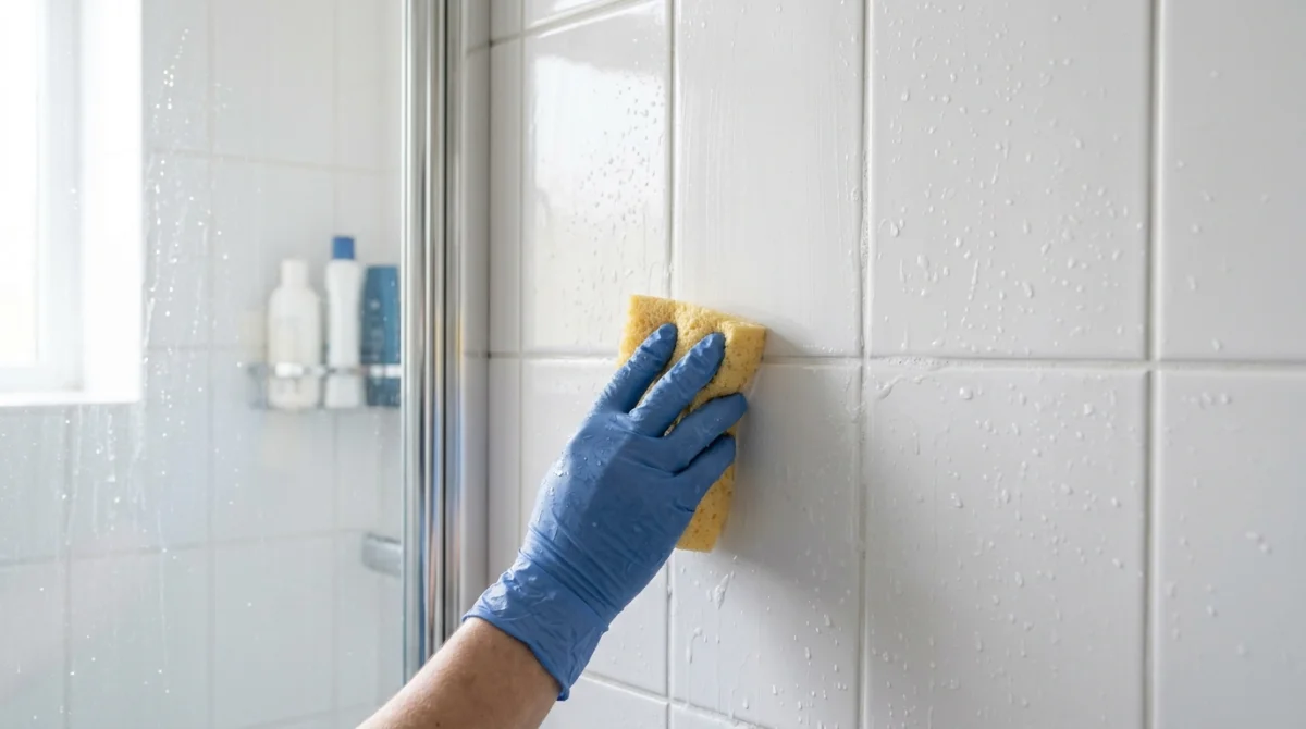 comment enlever les moisissures dans une douche