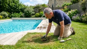 comment réparer fuite tuyau piscine enterrée