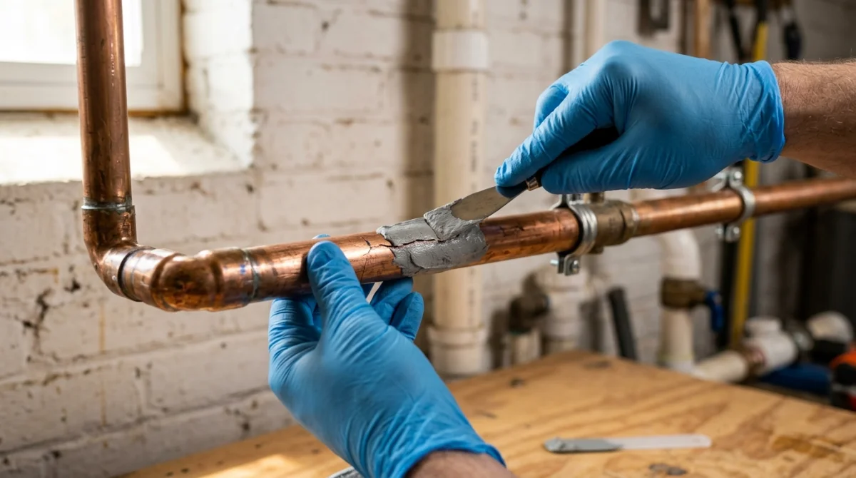 comment colmater une fuite d'eau