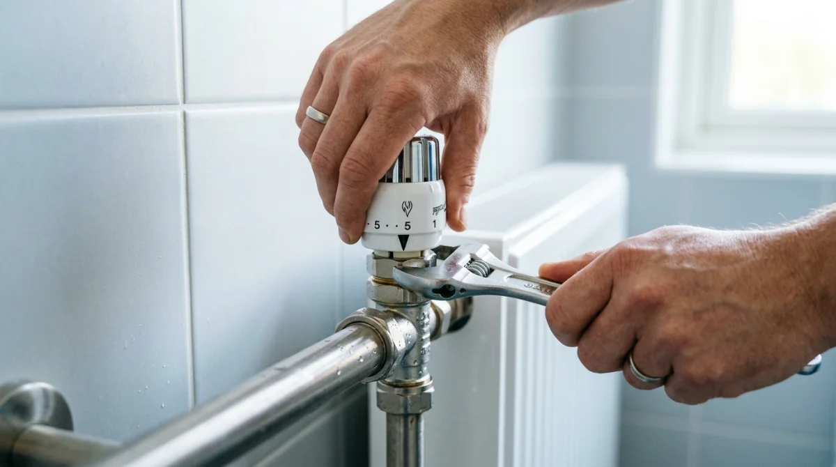 robinet thermostatique bloqué