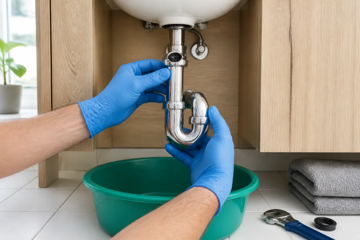 comment déboucher un lavabo de salle de bain