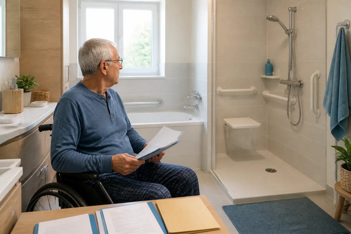 Aides pour changer sa baignoire en douche, les démarches utiles